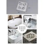 10&amp;#39;lu Banyo ve Mıutfak Lavabo Koku Önleyici ve Haşere Böcek Önleyici Gider Filtresi (4745)-3