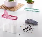 Plastik Kapaklı Majör Baharatlık Baharat Saklama Kutusu Kabı (4745)-2