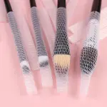Makyaj Far Allık Kontür Eyeliner Fırça Malzemeleri Ürünleri Koruyucu File Kapak Örgü Kılıf Set 20li (4745)-3