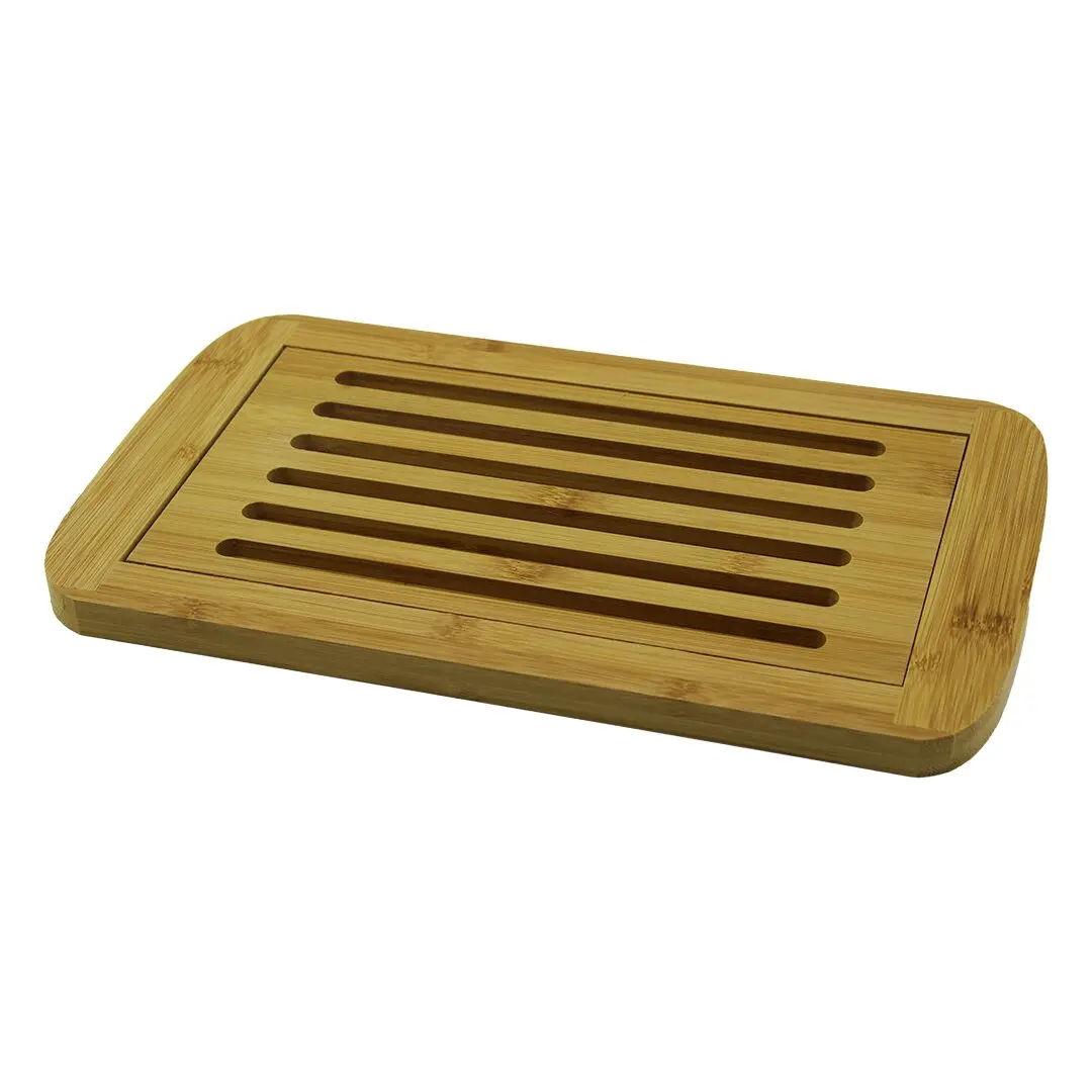 IZGARALI - HAZNELİ AHŞAP BAMBU KESİM PANOSU 21X36CM (4745)