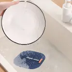 Süzgeçli Lavabo Gider Koruyucu Mat Gri (4745)-3