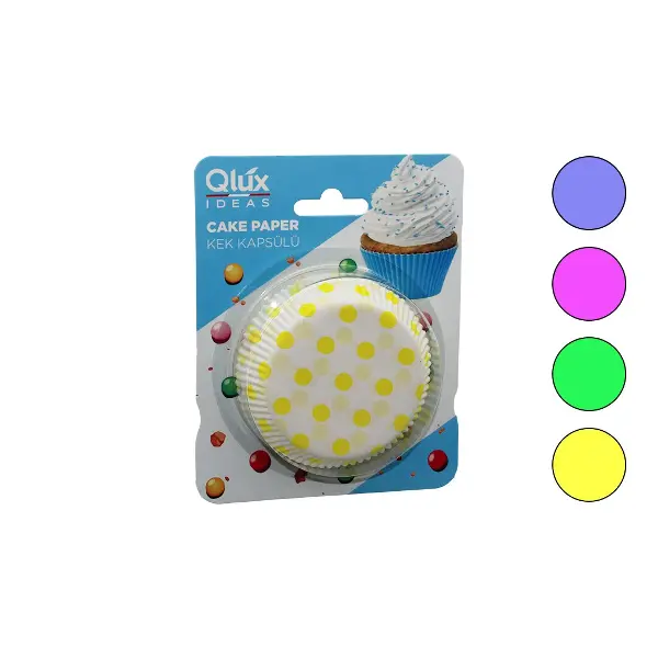 50PCS TURTA - CUPCAKE KEK KAPSÜL (4745)