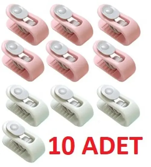 Mandallı Yorgan Sabitleme Klipsi 10 Adet (4745)