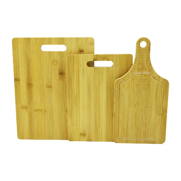 3 BOY SET AHŞAP BAMBU KESİM PANOSU 16X22 - 20X28 - 25X33CM (4745)