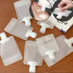 3 Adet 100ml Krem Şampuan Kabı Tekrar Kullanılabilir Set (4745)-1