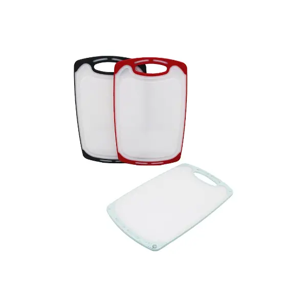 31X20CM  KÜÇÜK  PLASTİK  KESİM PANOSU  KAYMAZ SİLİKON KENARLIK - 10MM KALINLIK (4745)