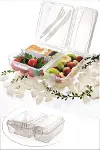 Takeaway Ergonomik Asorti Çatal Bıçaklı Pratik Yoğurt Saklama Kabı (4745)-1