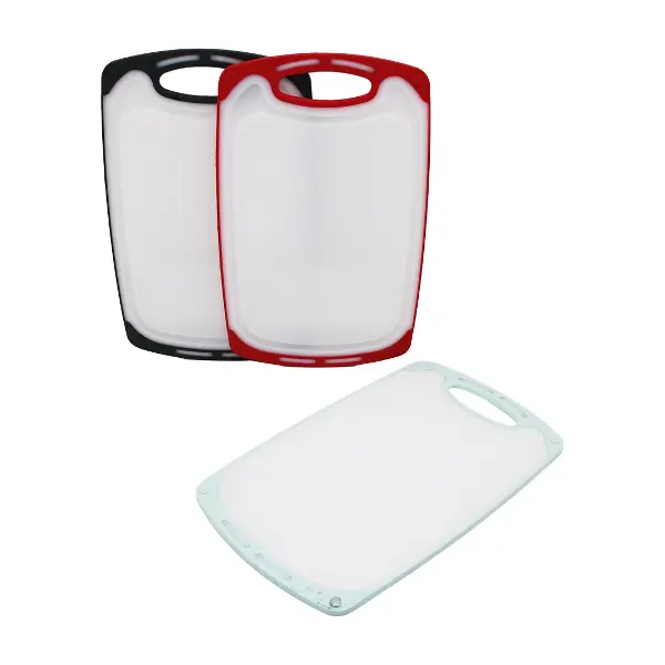 40X24CM  BÜYÜK  PLASTİK  KESİM PANOSU  KAYMAZ SİLİKON KENARLIK - 10MM KALINLIK (4745)