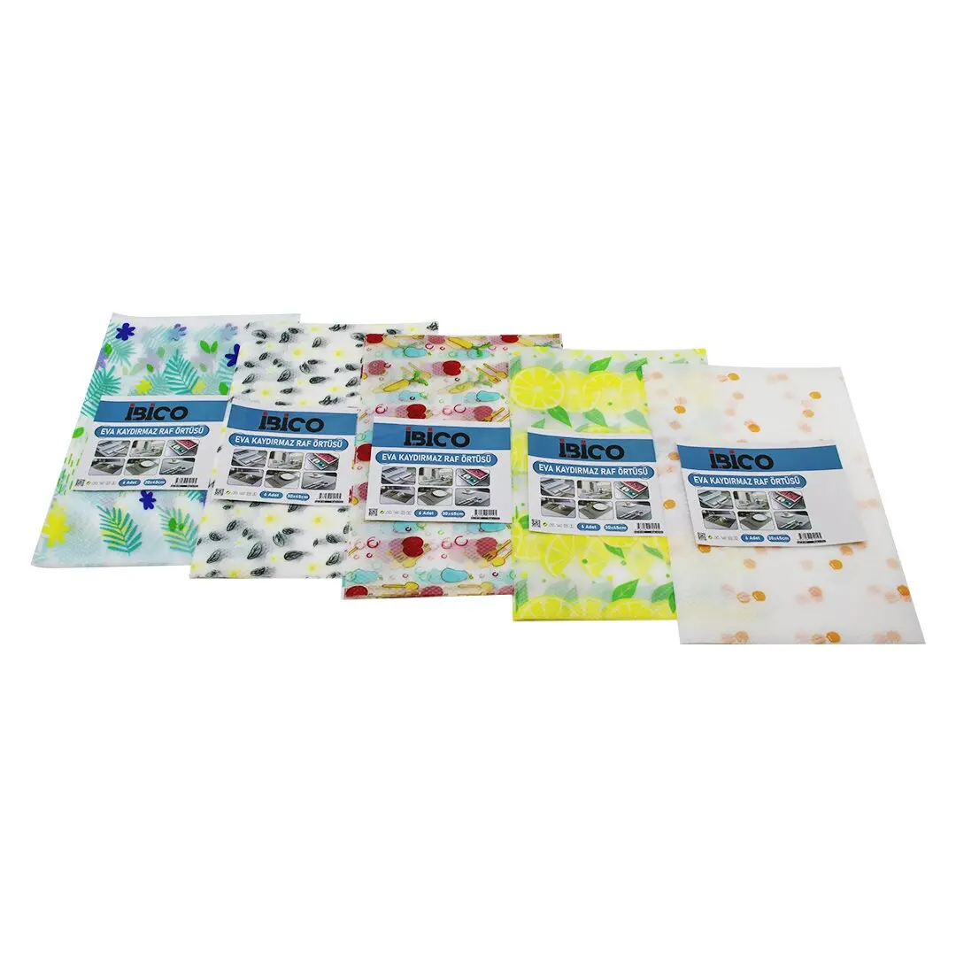 6 PCS   30X45CM   EVA - KAYMAZ  DOLAP VE ÇEKMECE İÇİ RAF ÖRTÜSÜ (4745)