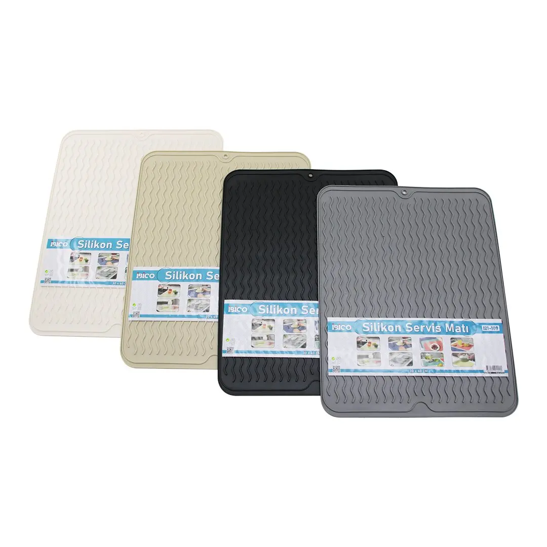 SİLİKON ÇOK AMAÇLI SERVİS MATI AMERİKAN SERVİS - BULAŞIK ALTLIK - NİHALE 30X40CM (4745)