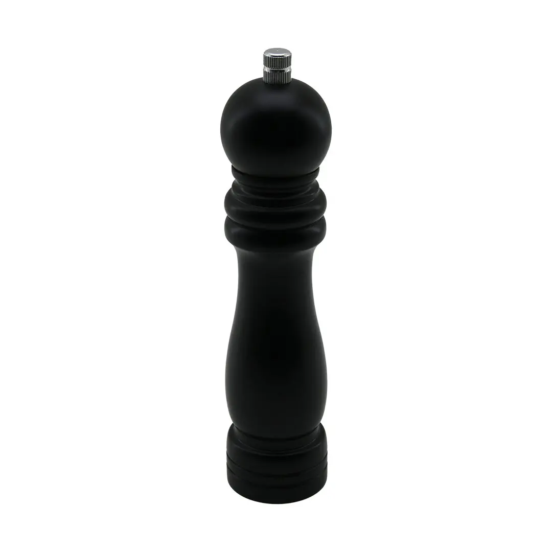 SİYAH AHŞAP  BÜYÜK= ÇAP: 4.5CM - UZUNLUK: 19.5CM TUZ - BAHARAT ÖĞÜTÜCÜ (4745)