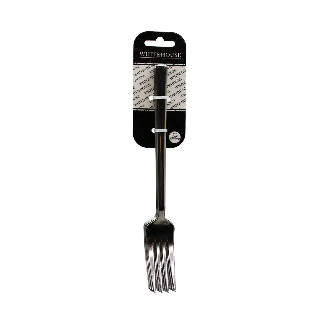 6 PARÇA EKO ÇUBUK SADE METAL YEMEK ÇATAL 2MM (4745)