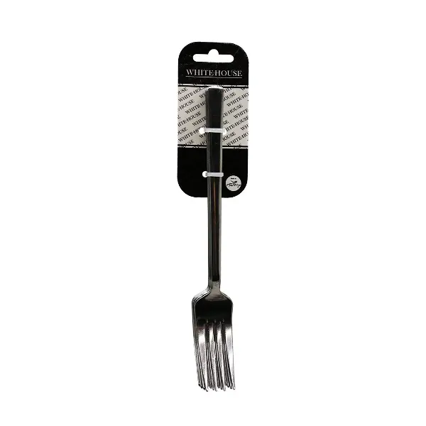 6 PARÇA EKO ÇUBUK SADE METAL YEMEK ÇATAL 2MM (4745)