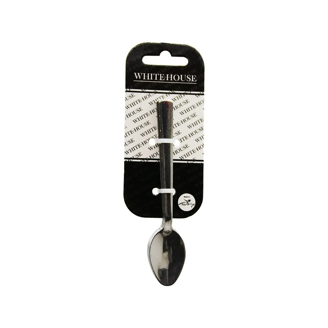 6 PARÇA EKO ÇUBUK SADE METAL ÇAY KAŞIK 2MM (4745)