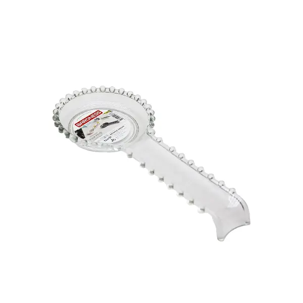 ŞEFFAF - PLASTİK BONCUKLU KEPÇE KAŞIK ÇIRPICI ALTLIK (4745)
