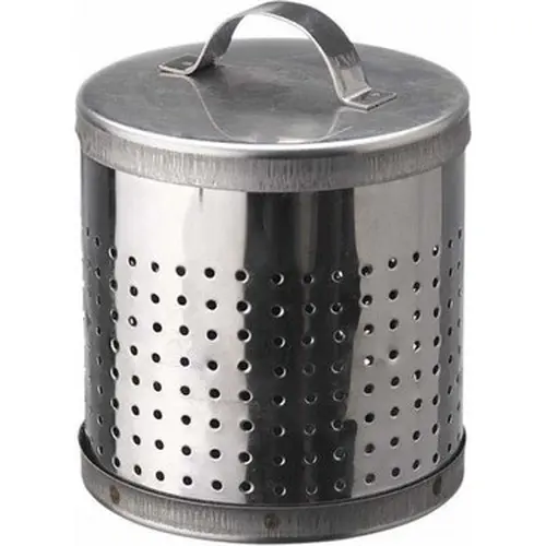 ÇELİK BÜYÜK DEMLİK İÇİ ÇAY SÜZGEÇ YÜKSEKLİK= 7CM ÇAP= 6CM (4745)