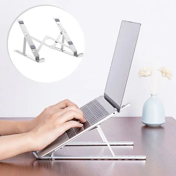 Ayarlanabilir Dizüstü Destek Tabanı Tamamen Katlanabilir Taşınabilir Laptop Yükseltici (4745)