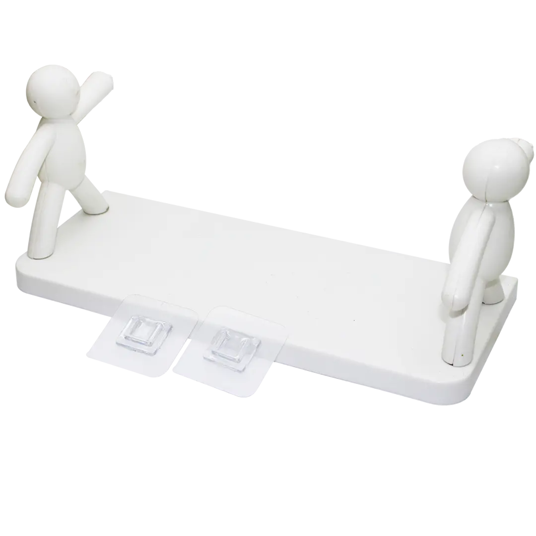 RAMBO MANKEN TUTACAKLI  PLASTİK ETEJER YAPIŞKANLI BÜYÜK=13.5X33CM (4745)