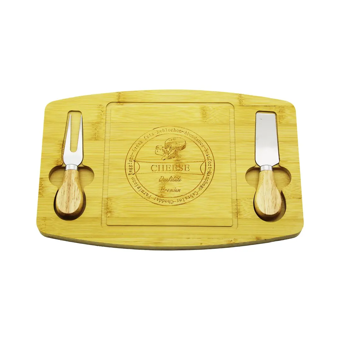 BIÇAK SAĞ-SOL 19X29CM -1.5CM AHŞAP BAMBU KAHVALTI PEYNİR SUNUM TABAK 2PEYNİR BIÇAK=AHŞAP SAPLI (4745)