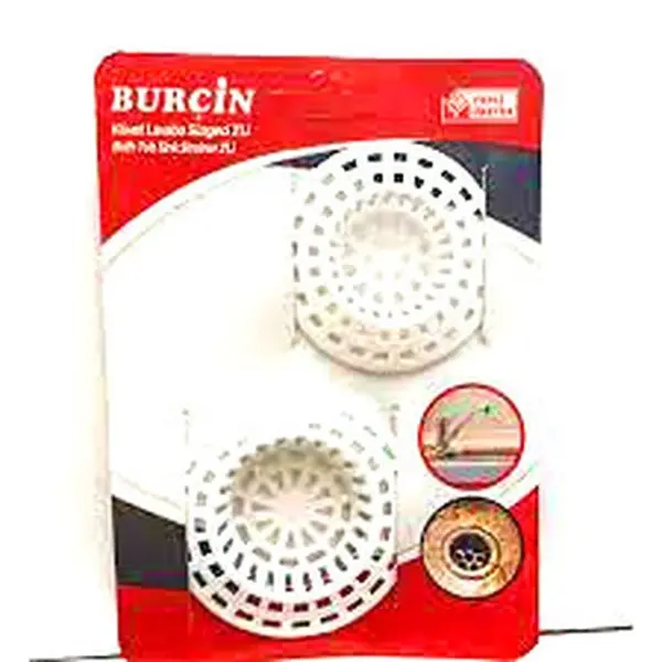 2 PARÇA PLASTİK KÜVET LAVABO SÜZGEÇ (4745)