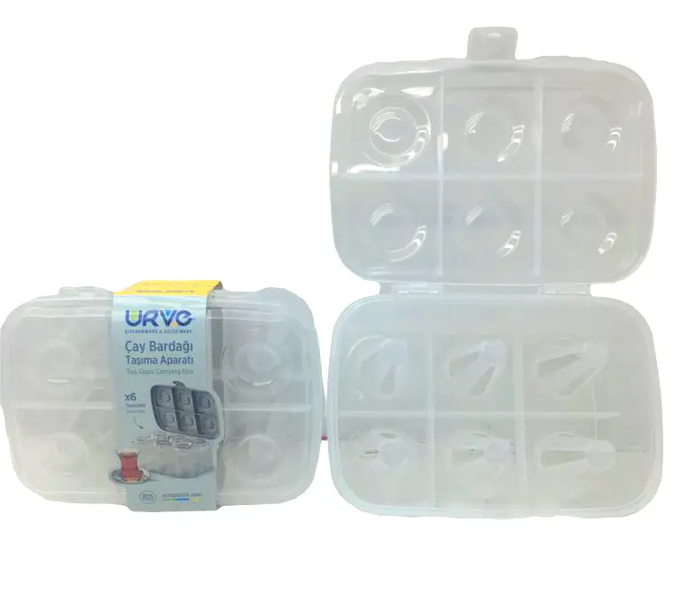 6LI ÇAY BARDAK TAŞIMA APARATI (4745)