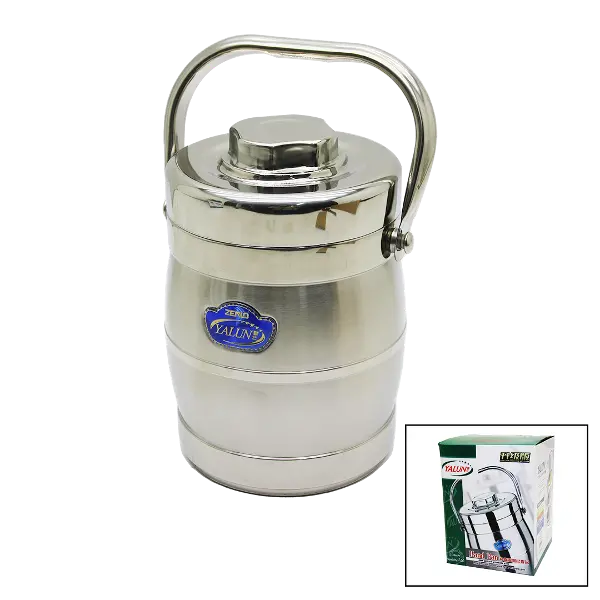 METAL KOVA 3LÜ SEFER TASI SAKLAMA KABI 1.6LT (4745)