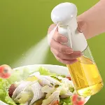 Çok Amaçlı Cam Şişe Püskürtmeli Dağıtıcı Yağdanlık Limonluk Sirke Sosluk Spreyi Beyaz (4745)-2