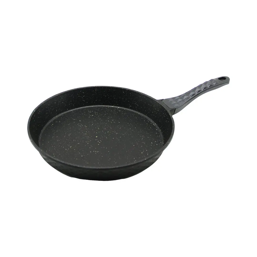 32CM DÖKÜM TAVA KABARTMA PİRAMİT DESENLİ BAKALİT SAP=18.2CM POŞETLİ AMBALAJ (4745)