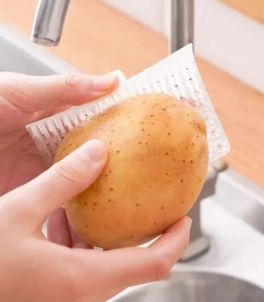 Çok Amaçlı Sebze ve Meyve Temizleme Patates Soyma Fırçası (4745)