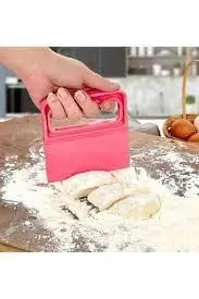 SAPLI HAMUR KESİCİ - KAZIYICI PLASTİK SPATULA (4745)