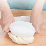 Orta Hamur Torbası Silikon Şeffaf Hamur Yoğurma Torbası Ekmek Makarna Mantı Hamuru Kolay Yoğurma (4745)-2