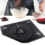 Silikon Çok Amaçlı Geniş Hamur Matı Hamur Açma Matı 40*50 cm (4745)-2