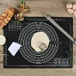 Silikon Çok Amaçlı Geniş Hamur Matı Hamur Açma Matı 40*50 cm (4745)-5