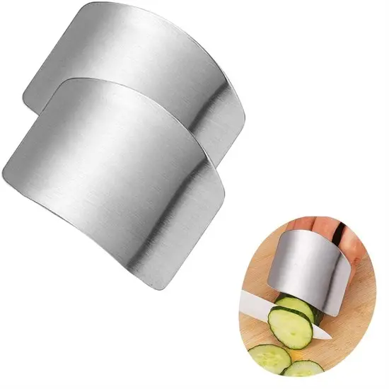 2li Metal Parmak Koruyucu Hızlı ve Güvenli Kesme Paslanmaz Çelik Koruyucu Aparat (4745)