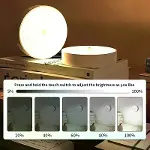 Hareket Sensörlü Usb Şarjlı Led Işık Lamba (4745)-1