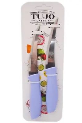 2 PARÇA  KARTELALI TIRTIRLI BIÇAK (4745)