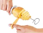 Spiral Patates Dilimleyici Aparat Çubukta Patates Cips Yapma (4745)-1