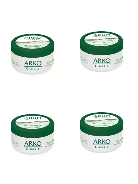 4 ADET ARKO CLASSİC NATUREL EL KREMİ 150ML (4745)
