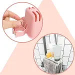 Musluğa Takılan Sünger Havlu Askılı Sabun Hazneli mutfak Banyo Lavabo Düzenleyici Organizer (4745)-5