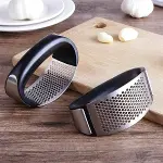 Yeni Sarımsak Ezici Paslanmaz Çelik Garlic Press (4745)-2