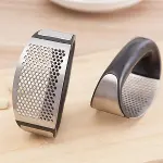 Yeni Sarımsak Ezici Paslanmaz Çelik Garlic Press (4745)-3