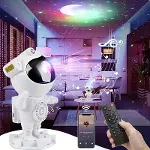 Akıllı Astronot Projeksiyon Gece Aydınlatma &amp;amp; Bluetooth Hoparlör (4745)-3
