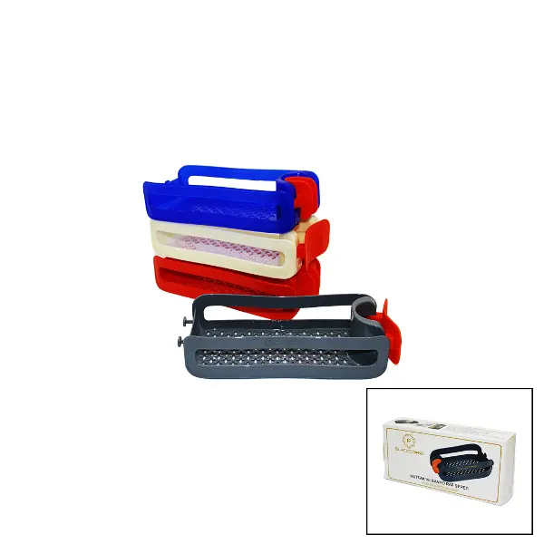 MUTFAK VE BANYO RAF SEPETİ SİLİKON TUTACAKLI 21-30MM (4745)