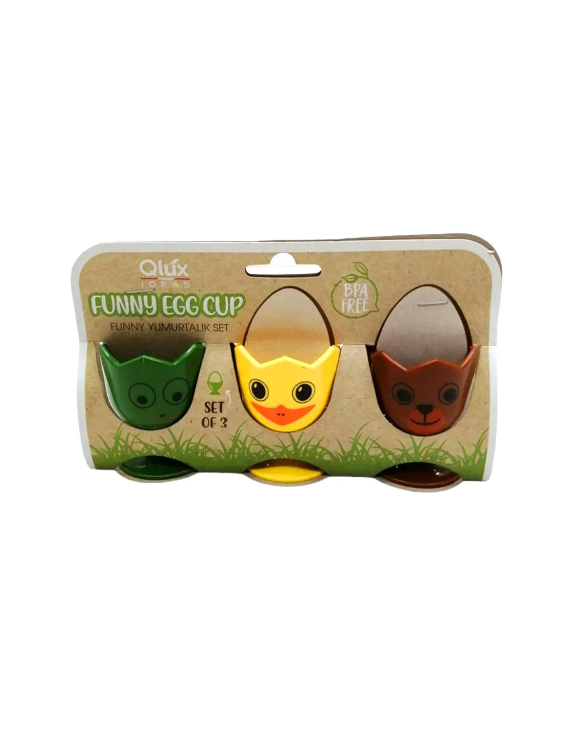 FUNNY YUMURTALIK 3 PARÇA  SET (4745)