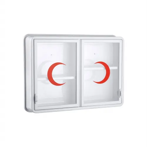 CAM 2 KAPAKLI ECZA DOLABI 35x49x10 cm (4745)