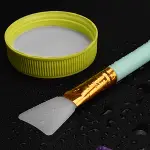 2li Silikon Temizlemesi Kolay Kullanılabilen Yüz Cilt Bakımı Maske Ve Krem Spatulası (4745)-2