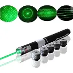 Yeşil Lazer Pointer USB Şarjlı 5 km Etki Alanı! (4745)-2