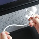 USB Astronot Gece Lambası, Masa Lambası, Kitap Okuma Lambası Işığı (4745)-3