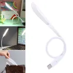 USB Girişli 14 Ledli 3 Kademeli Dokunmatik Masa/Kitap Okuma Lambası Ledi Beyaz (4745)-1