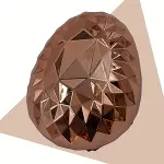 Rose Gold Saç Düzleştirici Tarak Geniş Aralıklı&nbsp;Her Saç Tipine Uygun Fırçalı Saç Düzleştirici (4745)-2